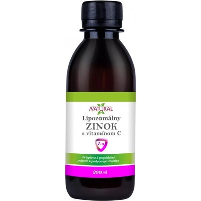 Lipozmálny ZINOK s Vitamínom C 200 ml