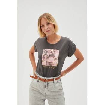 Moodo Дамска блуза L-TS-4630 GREY Moodo Moodo | Siv | ЖЕНИ | S