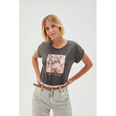 Moodo Дамска блуза L-TS-4630 GREY Moodo Moodo | Siv | ЖЕНИ | S