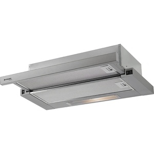 Pyramis Телескопичен абсорбатор за вграждане Pyramis Ecoline Power Slim - 60 см, Инокс (065032901)