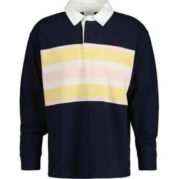 Gant polokošel'a Colorblock LS Rugger modrá