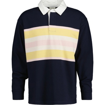 Gant polokošel'a Colorblock LS Rugger modrá