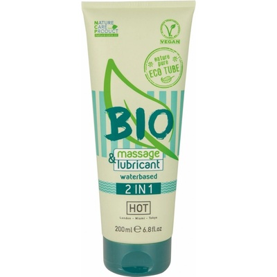 HOT Bio Massage & Lubricant Waterbased 2in1 200 ml
