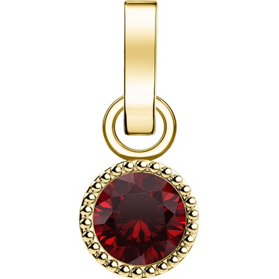 Rosefield висулка златен цвят Birthstone януари цвят Rosefield | Lilav | ЖЕНИ | ЕДИН РАЗМЕР