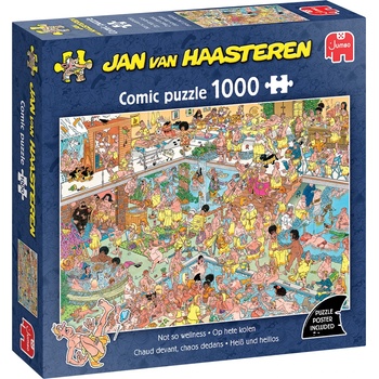 Jumbo - Puzzle Jan Van Haasteren: Not So Wellness - 1 000 piese