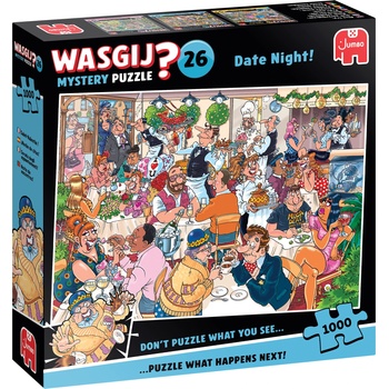 Jumbo - Puzzle Wasgij: Mystery 26 - Date Night! - 1 000 piese