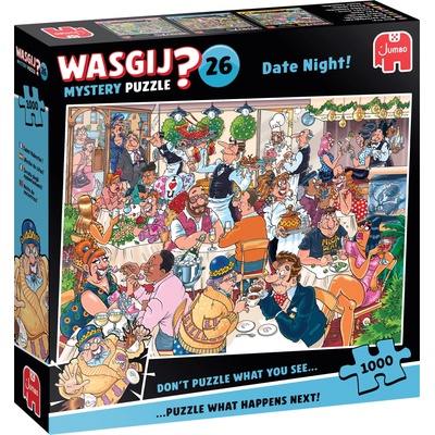 Jumbo - Puzzle Wasgij: Mystery 26 - Date Night! - 1 000 piese