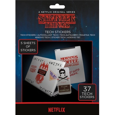 Samolepky Stranger Things Tech 37ks