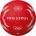 Molten Хандбална топка Molten H2A5000-S4F OFFICIAL BALL IHF PARIS 2024 red размер 2