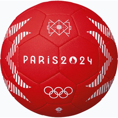 Molten Хандбална топка Molten H2A5000-S4F OFFICIAL BALL IHF PARIS 2024 red размер 2