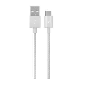 Ttec Кабел AlumiCable Type C 2.0 Charge/Data Cable, Сребрист