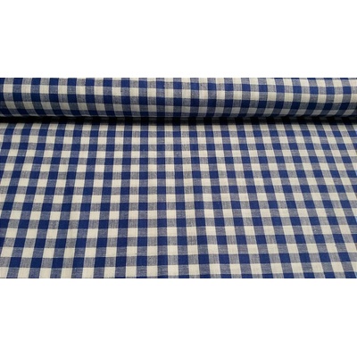 Dekoračná látka KANAFAS modrý 1 cm 140cm