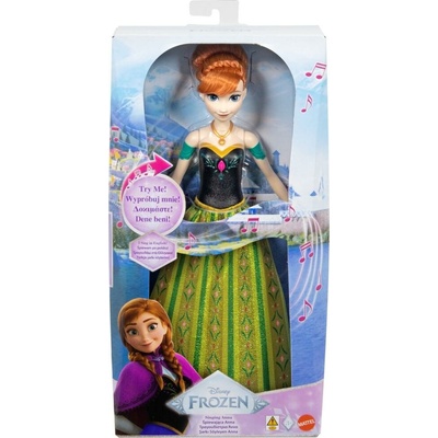 Mattel Disney Ledové království Zpívající princezna Anna (JDX53)