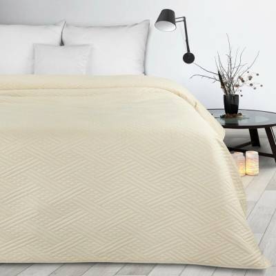 Design 91 PŘEHOZ NA POSTEL D91 BONI4 200X220 CM KRÉMOVÁ