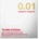 Sagami 1 бр. Най-тънкият презерватив Sagami Original 0.01 мм