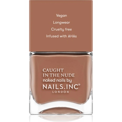 Nails Inc. Nails Inc. Caught in the nude лак за нокти цвят Tulum beach 14ml