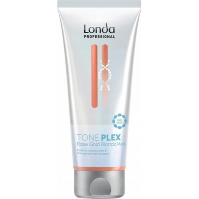 Londa Tónovací maska Toneplex Rose Gold pro blond vlasy 200 ml