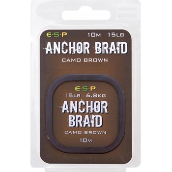 ESP šnúra Anchor Braid Gravel Brown 10m 15lb