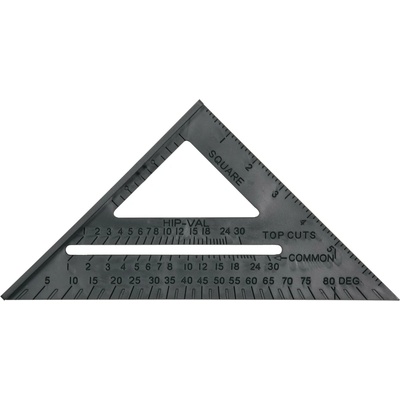 VOREL Trojúhelník PVC 18x18x26cm 90-45st.