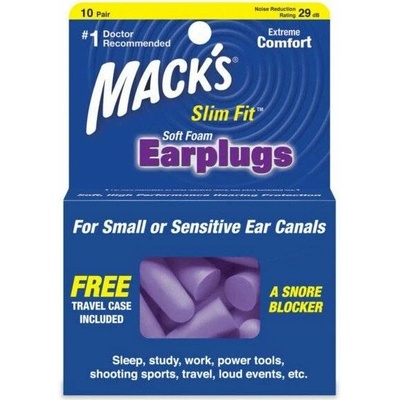 Mack´s Špunty do uší na spaní Mack's Slim Fit 1 pár