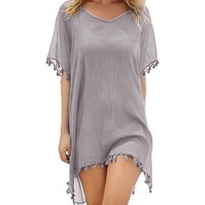 Amparo Miranda plážové šaty Erika šedá – Zbozi.Blesk.cz