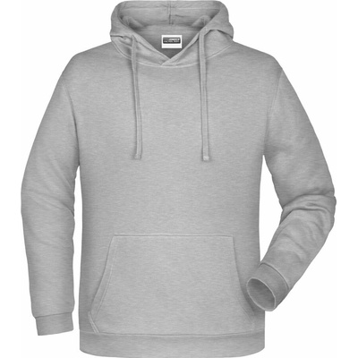 Daiber JN 796 grey heather mikina s kapucí