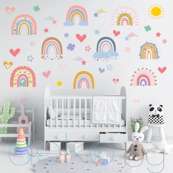 Image 1 of Дъги в пастелни цветове- комплект 9 бр (1666)