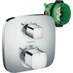 Hansgrohe Термостатичен смесител за душ Hansgrohe Ecostat E за вграждане плюс тяло за вграждане iBox (15708000 + 01800180)