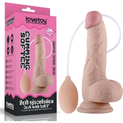 Stříkající dildo LoveToy 8.5" SQUIRTING DILDO LoveToy