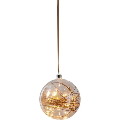 Eglo 410604 LED Vianočná dekorácia GLOW 40xLED 0,064W 2xAA pr. 20 cm EG410604
