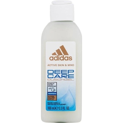 Adidas Deep Care upokojujúci sprchový gél s kyselinou hyalurónovou 250 ml