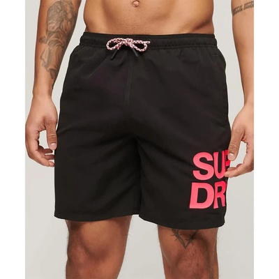 Superdry Бански гащета Superdry Sportswear Logo 17´´ swimming shorts - Black (Black)