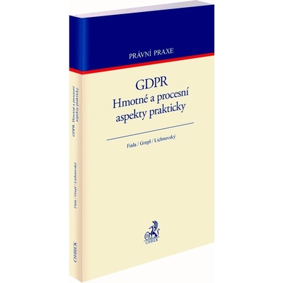 GDPR Hmotné a procesní aspekty prakticky