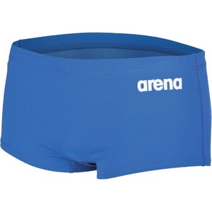 arena team swim low waist short solid royal/white s - uk32