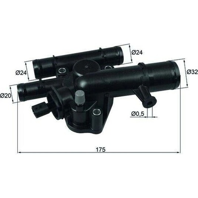 Termostat, chladivo MAHLE TI 243 89 (TI24389)