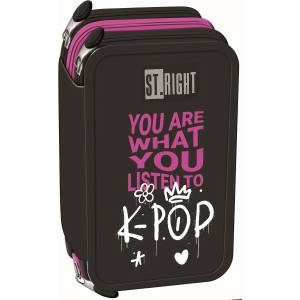 ST.RIGHT Несесер с пособия St. Right K-Pop Rhythm - 3 ципа (5903235301186)