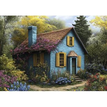 Dino - Puzzle Blue house - 500 piese