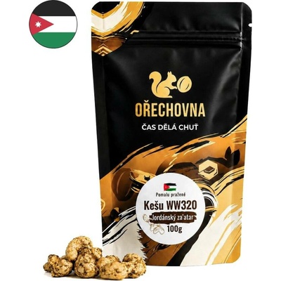 Ořechovna Pražené kešu WW320 Jordánský za’atar 100 g