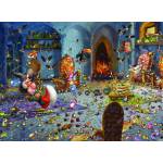Grafika Art Puzzle - Puzzle François Ruyer: Witch SKIING - 2 000 piese