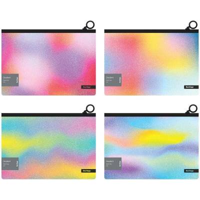 Berlingo BERLINGO obálka A4+ PP zip Gradient brokát /4/ ,balení 4 ks