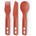Sea to Summit Passage Cutlery Set 3 Piece Цвят: червен