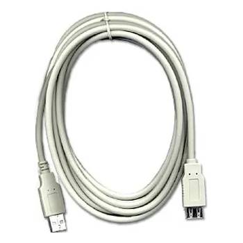 Oem usb-a 2.0 - Удължителен кабел за данни usb-a 2.0 m/f 3 м сив xusbkab2aae3 (xusbkab2aae3)