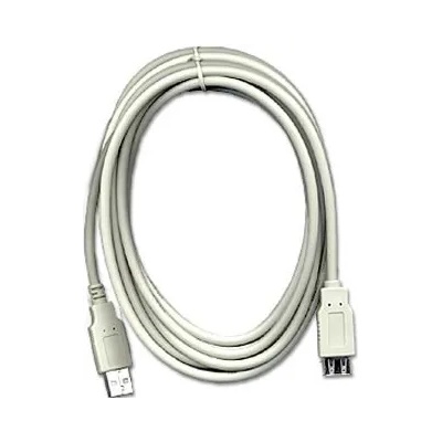 Oem usb-a 2.0 - Удължителен кабел за данни usb-a 2.0 m/f 3 м сив xusbkab2aae3 (xusbkab2aae3)