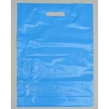 Taška polyetylénová s prehmatom modrá [1 ks]