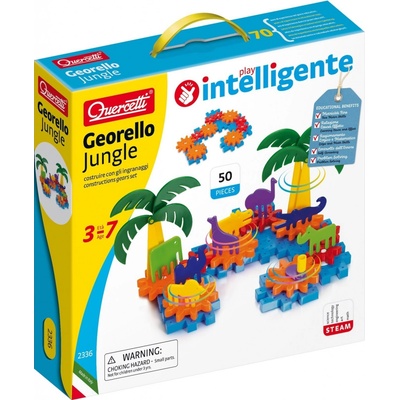 Quercetti Georello Jungle 50 ks 2336 – Zboží Dáma