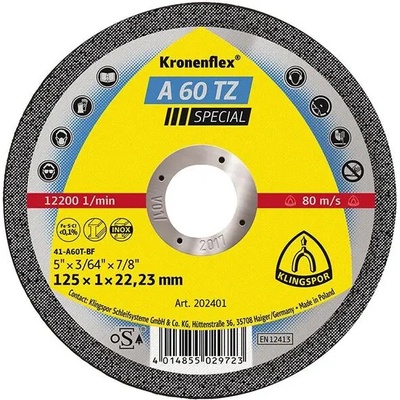 Klingspor Dělicí kotouč A60TZ 115 x 1 mm EDE80620115