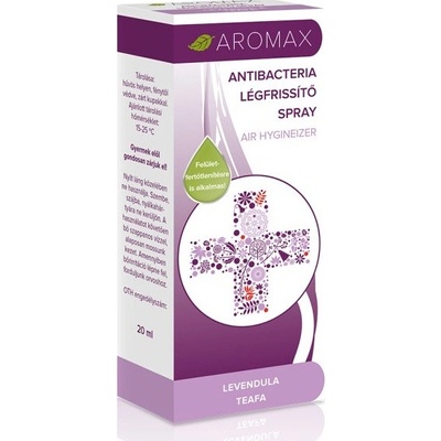Aromax Antibacteria Osviežovač vzduchu v spreji Levanduľa a Čajovník austrálsky 20 ml