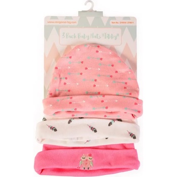 Cangaroo Шапки за бебе Cangaroo - Tibby, розови (106905)