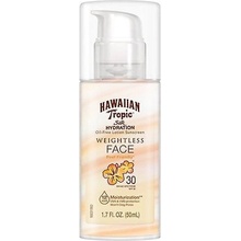 Hawaiian Tropic Silk Hydration Air Soft ochranný krém na obličej Ultra Light Texture Very Water Resistant SPF30 50 ml