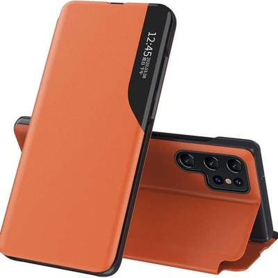 Púzdro SES Flipové Xiaomi Redmi Note 9 Pro - oranžové